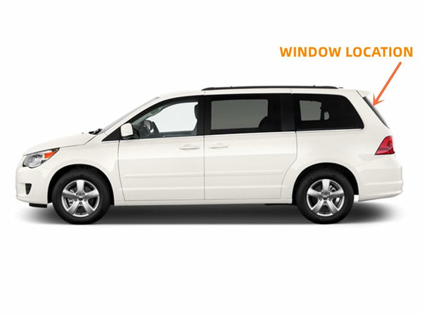 Heated Back Window Privacy Glass Replacement for Volkswagen Routan 2009-2012