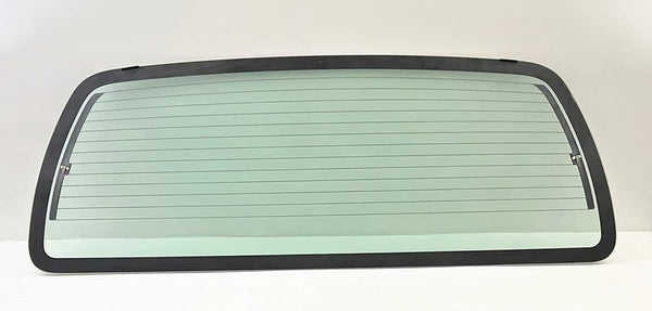 Heated Stationary Back Window Glass Replacement For GMC Topkick / Chevrolet Kodiak ( C4500 C5500 C6500 C7500 C8500 ) Conventional Cab 2003-2009 , Isuzu HTR HVR Conventional Cab 2005-2009
