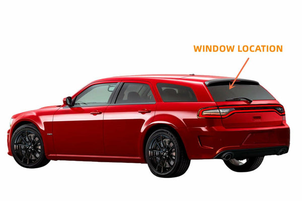 Heated Back Window Glass Replacement for Dodge Magnum 2005-2007 4 Door Wagon