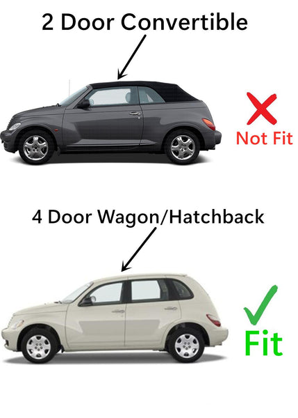 Heated Rear Back Window Glass Privacy Replacement For Chrysler PT Cruiser 4 Door Hatchback 2001-2010