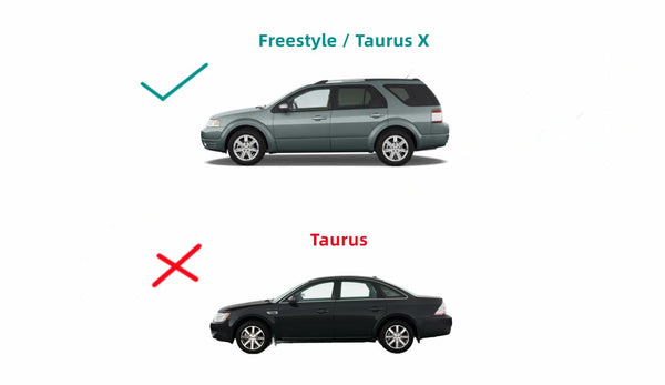 Heated Back Liftgate Window Privacy Glass Replacement For Ford Taurus X 2008-2009 / Freestyle 2005-2007