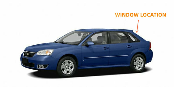 Heated Back Window Glass Replacement For Malibu Maxx 4 Door Hatchback 2004-2007