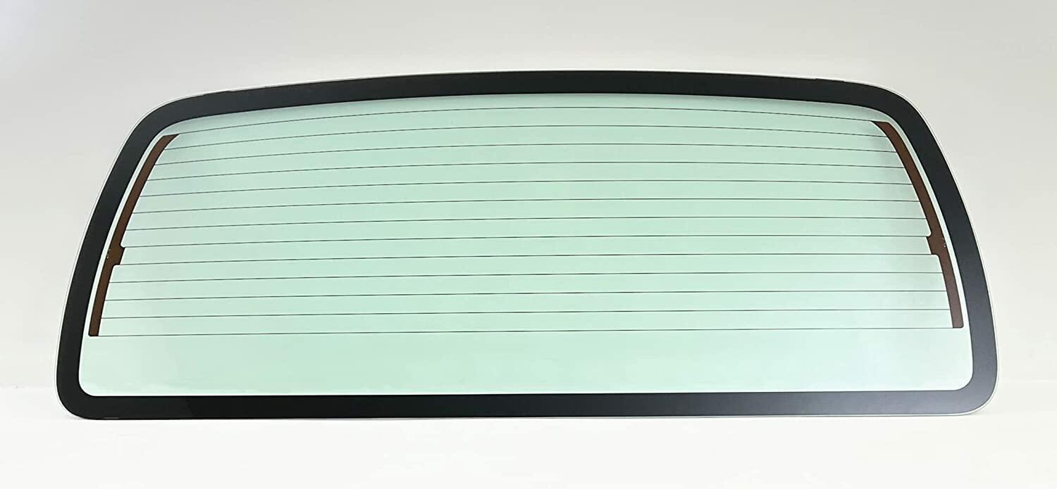 Heated Stationary Back Window Glass Replacement For GMC Topkick / Chevrolet Kodiak ( C4500 C5500 C6500 C7500 C8500 ) Conventional Cab 2003-2009 , Isuzu HTR HVR Conventional Cab 2005-2009