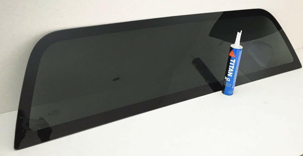 Stationary Back Window Back Glass Replacement for Chevrolet Colorado&GMC Canyon 2004-2012/Isuzu i-280 i-290 i-350 i-370 2006-2010 Pickup