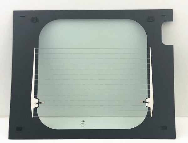 Driver/Left Side Back Window Glass Heated Clear Color Replacement for Ram Promaster Cargo Van 2014-2025
