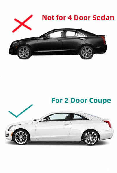 Heated Rear Window Back Glass Replacement for Cadillac ATS / ATS-V 2 Door Coupe 2015-2019