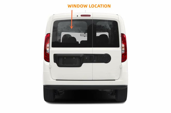 Driver/Left Side Heated W/wiper holeBack Window Glass Replacement For Ram Promaster City Van 2015-2022