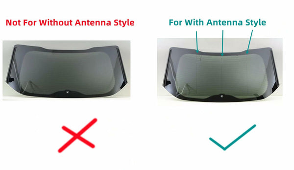 Heated Back Liftgate Window Glass W/Antenna-Style Privacy Replacement For Ford Edge 2015-2024