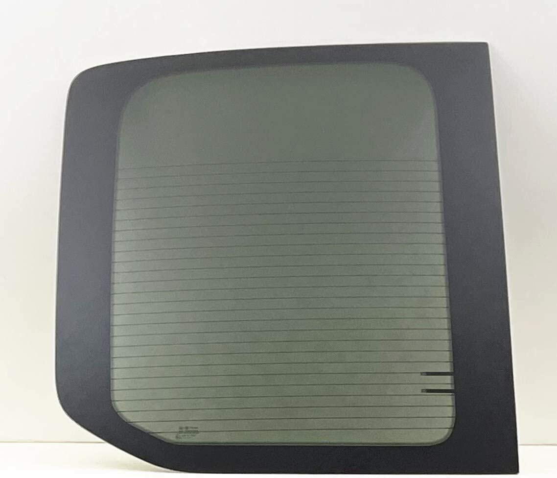 Heated Driver/Left Side Back Window Glass Privacy Replacement for Ford Transit 100.8" Mid-Roof 110.2" High-Roof Van 2015-2025