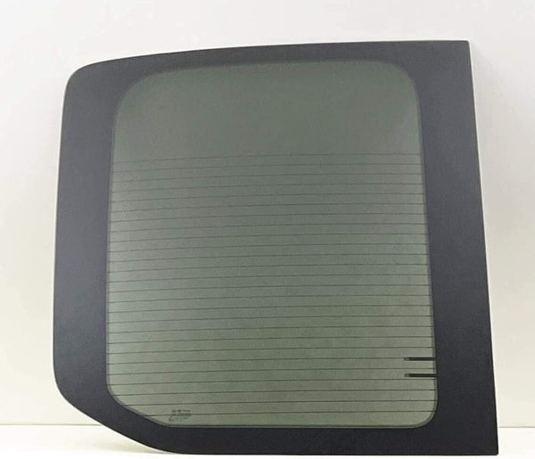 Heated Driver/Left Side Back Window Glass Privacy Replacement for Ford Transit 100.8" Mid-Roof 110.2" High-Roof Van 2015-2025