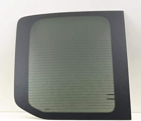 Heated Driver/Left Side Back Window Glass Privacy Replacement for Ford Transit 100.8" Mid-Roof 110.2" High-Roof Van 2015-2025