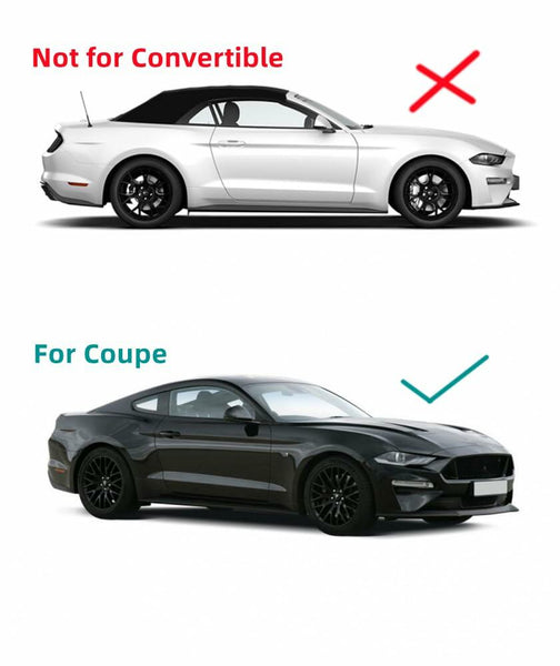 Heated Back Glass Back Window Clear Color Replacement For Ford Mustang 2 Door Coupe 2015-2023