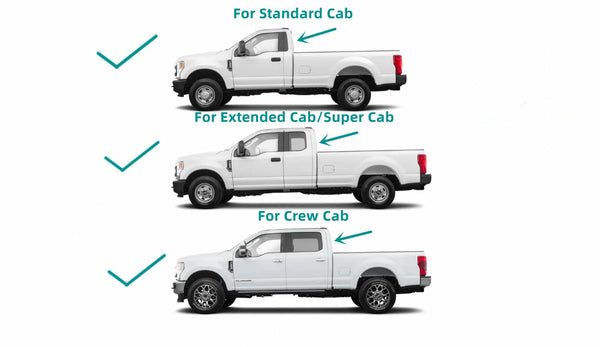 Stationary Back Glass Window Non-Heated Privacy Replacement For Ford F150 2015-2020