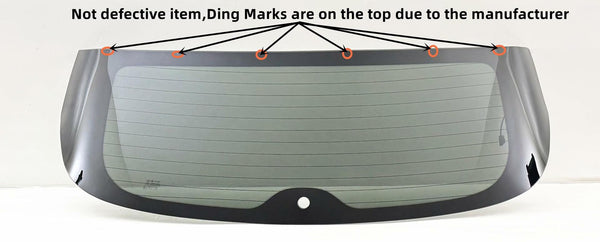 Heated Back Liftgate Window Rear Glass W/Ding Marks Replacement for Buick Encore 2013-2022 Models (Not Fit Encore GX)