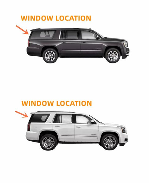 Heated Back Liftgate Window Back Glass Replacement For Cadillac Escalade/Cadillac Escalade ESV/Chevrolet Suburban/Chevrolet Tahoe/GMC Yukon/GMC Yukon XL 2015-2020