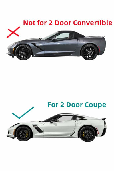 Heated Back Glass Window Replacement for Chevrolet Corvette 2 Door Coupe 2014-2019