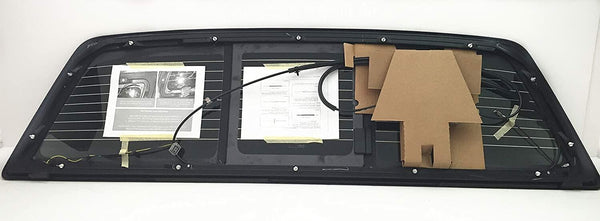 Heated Sliding Back Window Glass Back Power Slider OE Replacement for Ford F150 Pickup 2004-2014