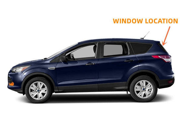 Heated Back Liftgate Window Back Glass Replacement for Ford Escape 2013-2016