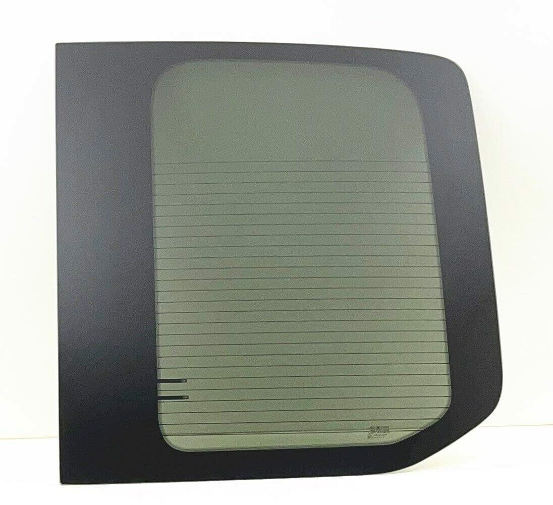 Heated Passenger/Right Side Back Window Glass Privacy Replacement for Ford Transit 100.8" Mid-Roof 110.2" High-Roof Van 2015-2025