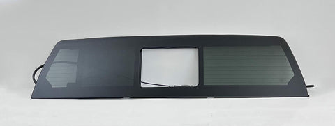 Heated Power Slider Back Window Glass Motor Included Replacement For Ram Pickup 1500 2013-2018 / 2019-2024 1500 Classic / 2013-2025 2500 3500 4500 5500 Models