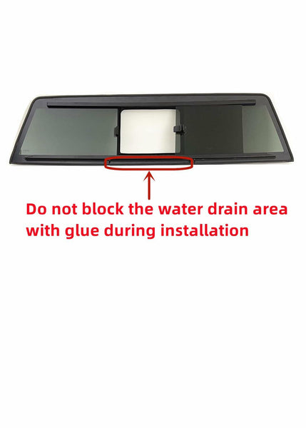High Performance Manual Back Slider Window Replacement For Dodge Ram Pickup 2009-2018 1500 / 2019-2024 1500 Classic /2010-2025 2500 3500 / 2011-2025 Ram 3500Cab&Chassis 4500 5500