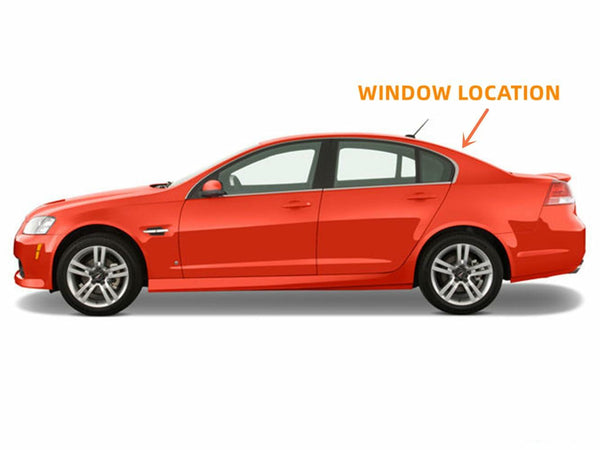 Heated Back Window Glass Replacement For Pontiac G8 4 Door Sedan 2008-2009