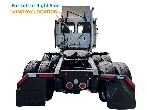 Back Glass Rear Window Replacement For Freightliner Cascadia Conventional Cab 2008-2024