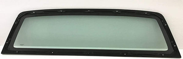 Stationary Rear Back Window Glass Non-Heated Replacement for Ford F150 Pickup 2004-2014
