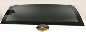 Heated Stationary Rear Back Window Glass Privacy Replacement for Ford F150 Pickup 2004-2014