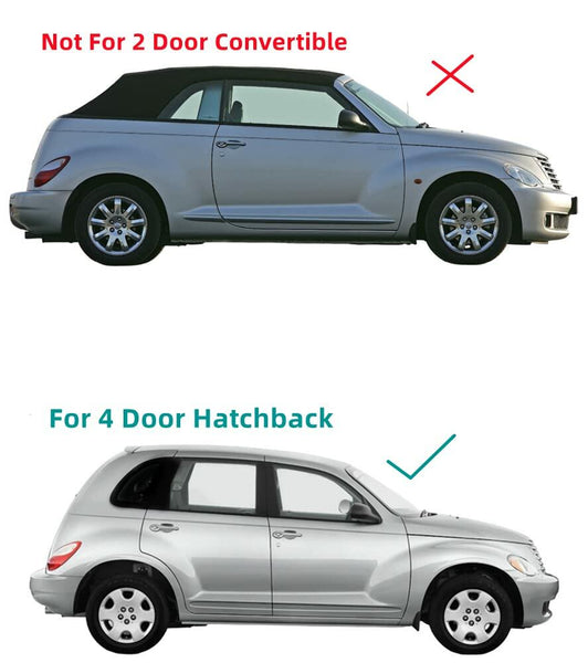 Heated Rear Back Window Glass Privacy Replacement For Chrysler PT Cruiser 4 Door Hatchback 2001-2010