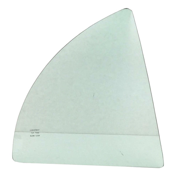 Passenger/Right Side Rear Vent Window Glass Replacement For Hyundai Accent 4 Door Sedan 1995-1999