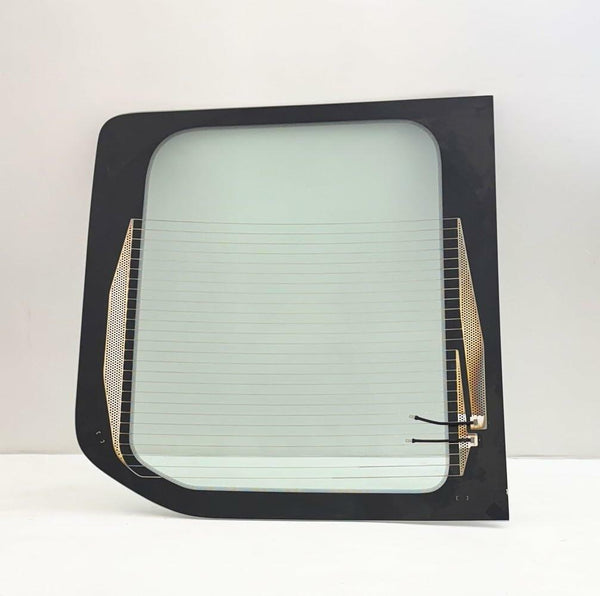 Passenger/Right Side Back Window Glass Clear Color Heated Replacement for Ford Transit 100.8" Mid-Roof 110.2" High-Roof Van 2015-2026 (Not fit Low-Roof / Transit Connect)