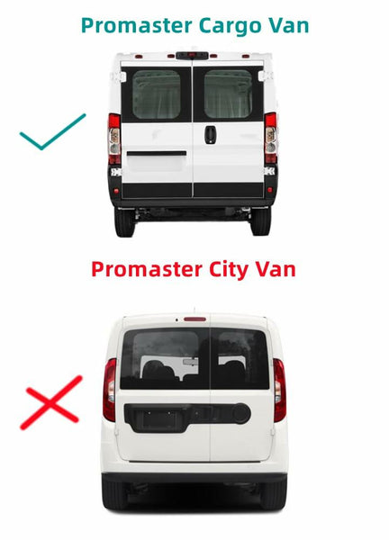 Passenger/Right Side Back Window Glass Heated Clear Color Replacement for Ram Promaster Cargo Van 2014-2026