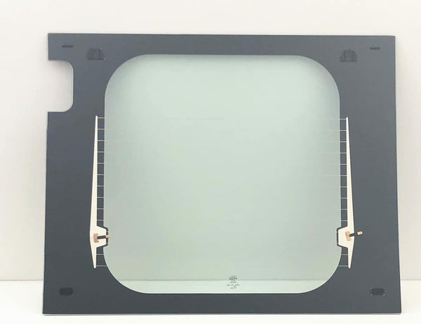 Passenger/Right Side Back Window Glass Heated Clear Color Replacement for Ram Promaster Cargo Van 2014-2026