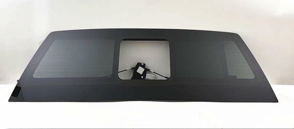 Heated Power Slider Rear Sliding Window Glass W/ Motor Replacement For Ford F250 F350 F450 F550 Pickup 2017-2026