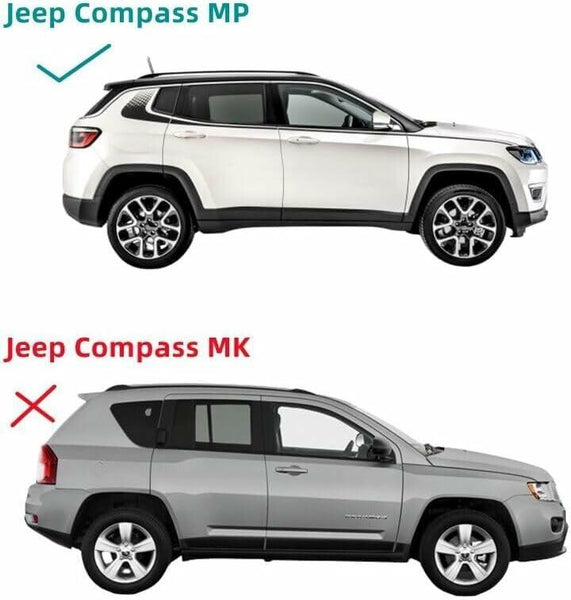 Back Liftgate Rear Window Privacy Glass Replacement For Jeep Compass MP 2017-2026