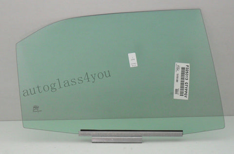 Passenger/Right Side Rear Door Window Glass For 2012-2014 Toyota Camry Sedan