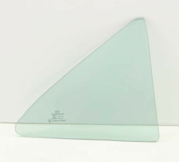 Passenger/Right Side Rear Vent Window Glass For 2012-2014 Toyota Camry Sedan