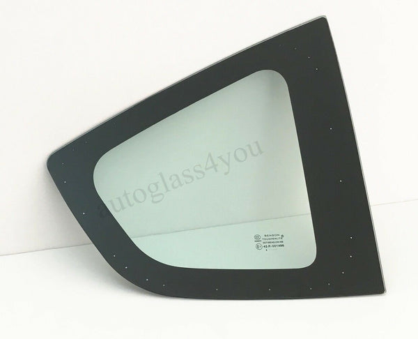 Passenger/Right Side Rear Quarter Window Glass For 09-14 Honda Fit Hatchback