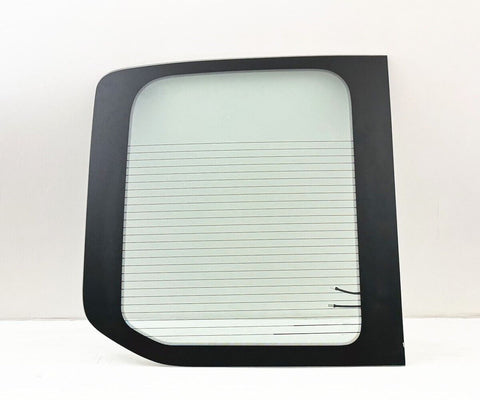 Driver/Left Side Back Window Glass Heated For 15-23 Ford Transit High/Mid Roof