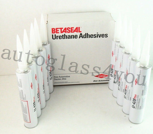 10X DOW U-428+ Windshield Urethane Adhesive Primerless Automotive Glue Sealant