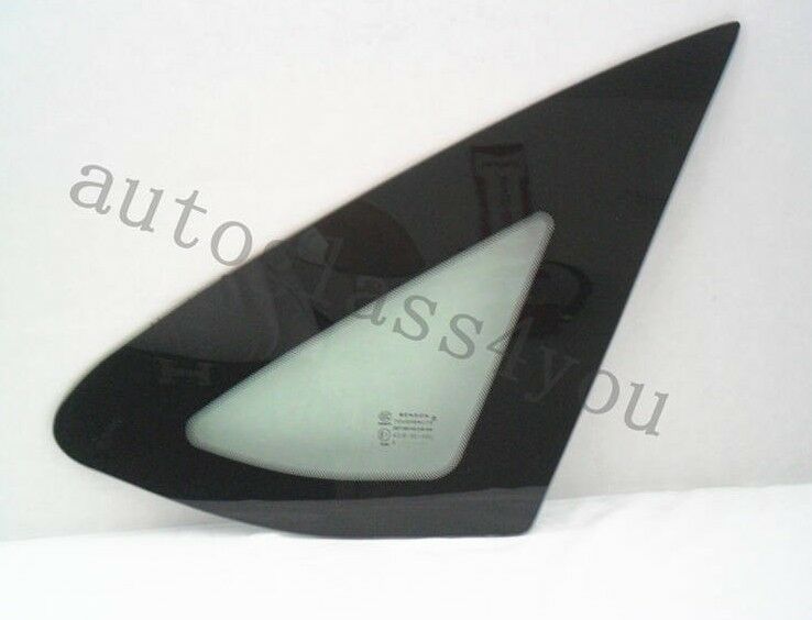 Passenger/Right Side Rear Quarter Window Glass For 08-11 Ford Focus 4-DR Sedan