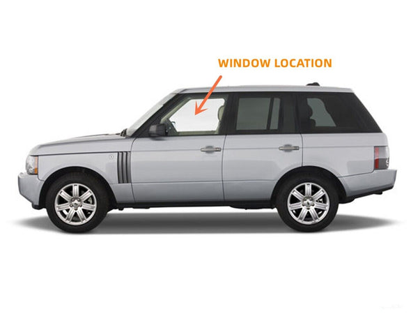 Driver/Left Front Door Window Glass Laminated For 06-07 Land Rover Range Rover