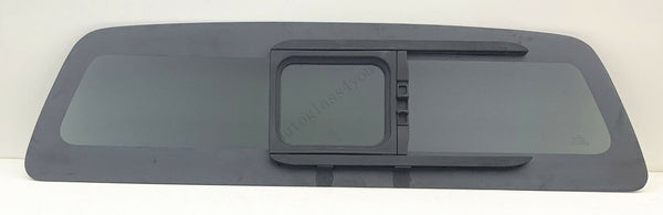 Sliding Back Window Glass For 05-19 Nissan Frontier 09-12 Suzuki Equator Pickup