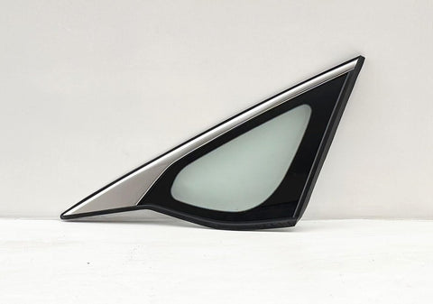 Passenger/Right Side Quarter Window Glass For 2018-2022 Honda Accord Sedan