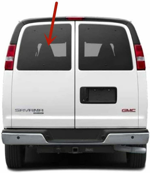 Driver/Left Side Back Glass Movable For 96-21 Chevrolet Express GMC Savana Van