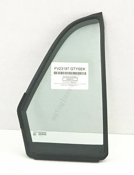 Passenger/Right Side Rear Vent Window Glass OEM For 2007-2011 Nissan Versa