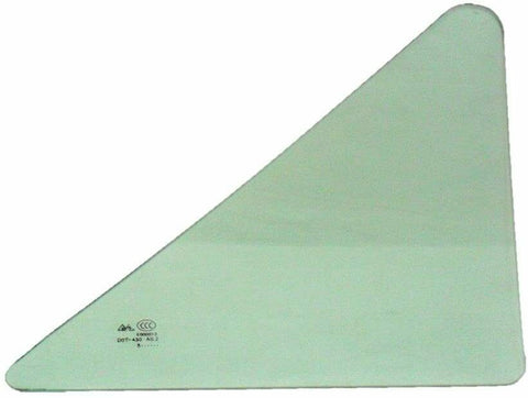 Passenger/Right Side Rear Vent Window Glass For 2002-2006 Toyota Camry Sedan