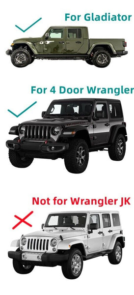 Driver/Left Rear Door Window Glass OEM For 18-22 Jeep Wrangler 20-22 Gladiator