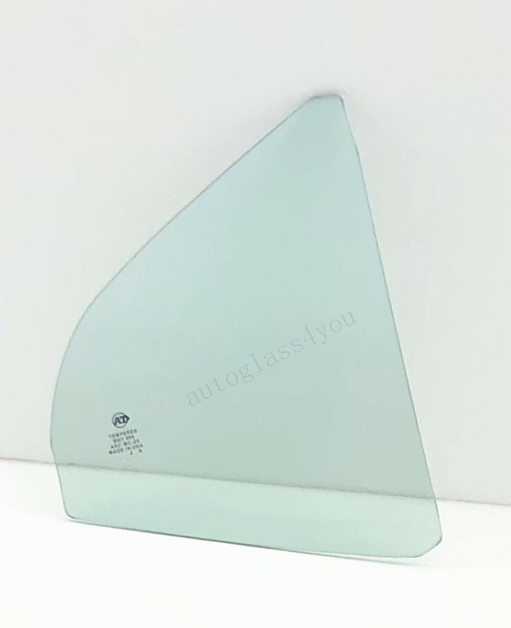 Passenger/Right Side Rear Vent Window Glass For 18-22 Toyota Camry 4-DR Sedan